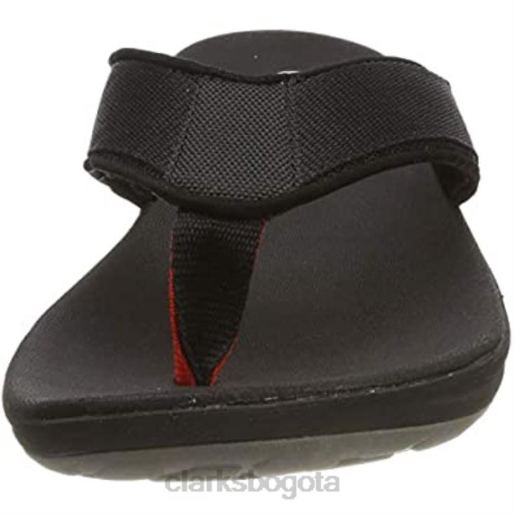 Clarks 0DX8L945 clarks black men\s step beat dune derbys hombres negro