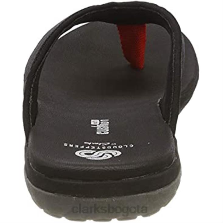 Clarks 0DX8L945 clarks black men\s step beat dune derbys hombres negro