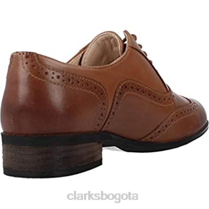 Clarks 0DX8L95 hamble oak derbys mujer clarks dark tan mujer bronceado oscuro