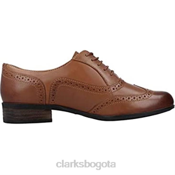 Clarks 0DX8L95 hamble oak derbys mujer clarks dark tan mujer bronceado oscuro