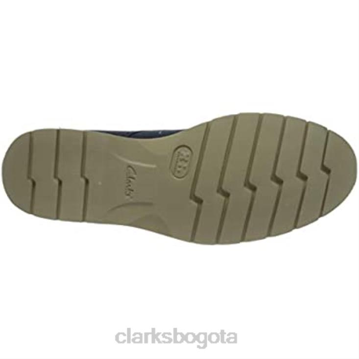 Clarks 0DX8L966 gorra bayhill para hombre oxford nubuck azul oscuro clarks hombres nubuck azul oscuro