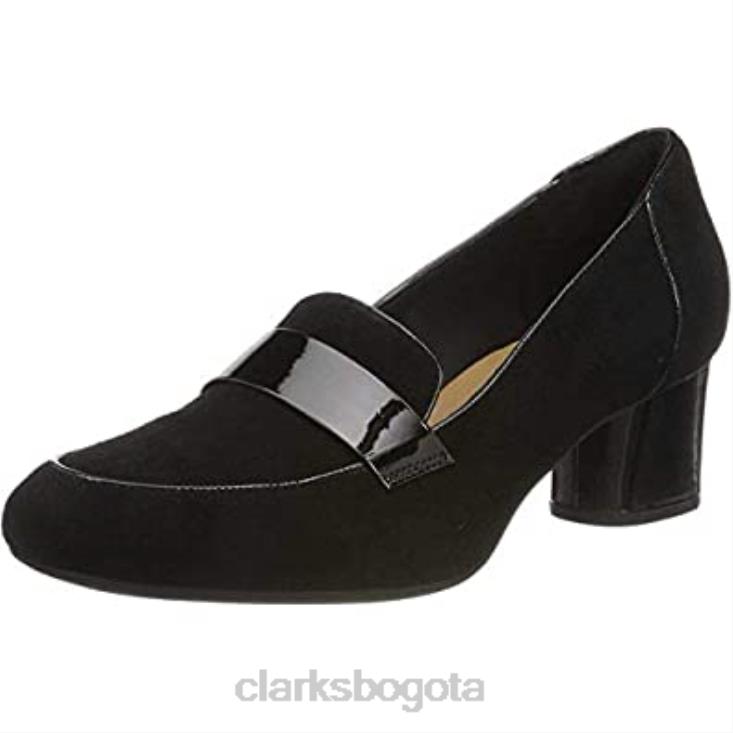 Clarks 0DX8L973 zapatos de tacón cerrados un cosmo way para mujer clarks negro mujer