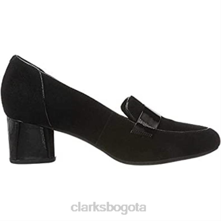 Clarks 0DX8L973 zapatos de tacón cerrados un cosmo way para mujer clarks negro mujer