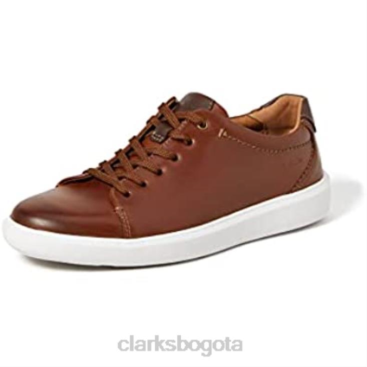 Clarks 0DX8L974 zapatilla baja cambro hombre marrón clarks hombres marrón