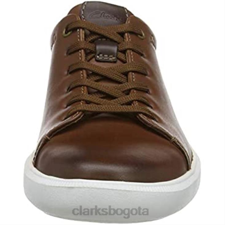 Clarks 0DX8L974 zapatilla baja cambro hombre marrón clarks hombres marrón