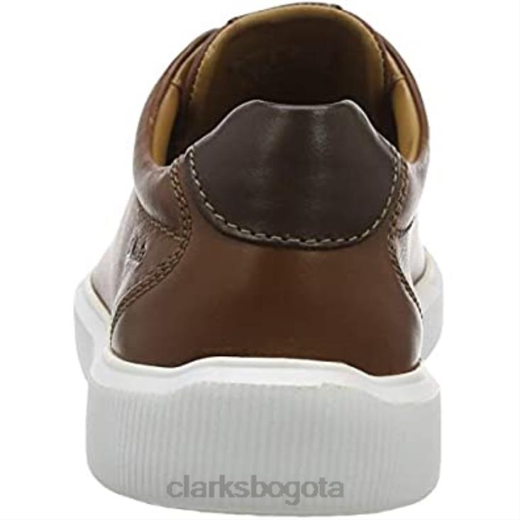 Clarks 0DX8L974 zapatilla baja cambro hombre marrón clarks hombres marrón