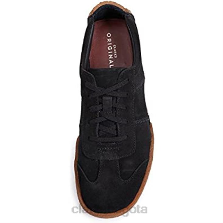 Clarks 0DX8L977 zapatos clarks sde milligan negros para hombre hombres negro