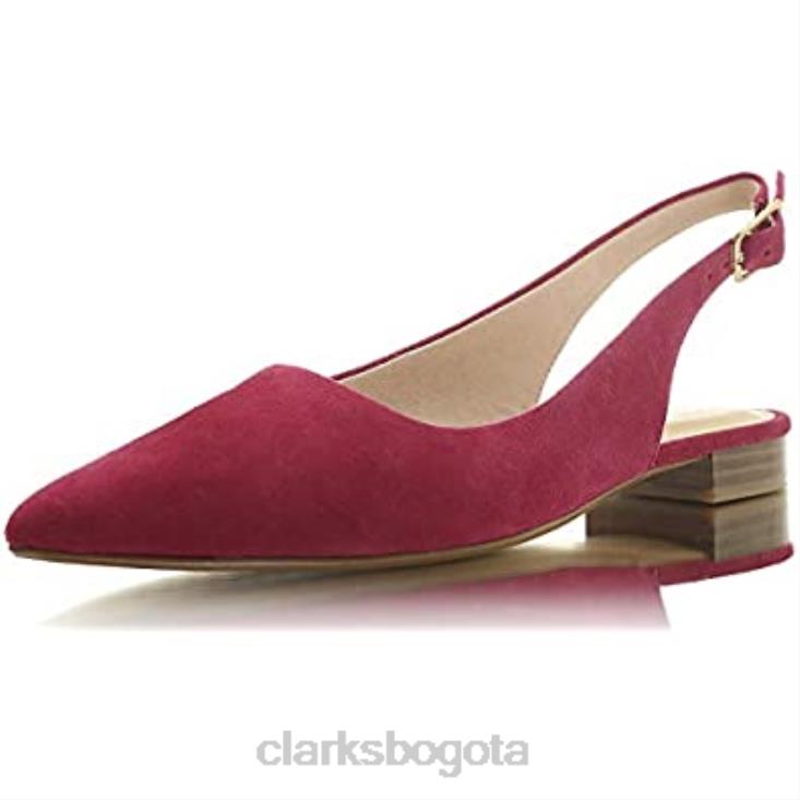 Clarks 0DX8L983 mocasín con tirantes laina 15 para mujer clarks rosa mujer rosa