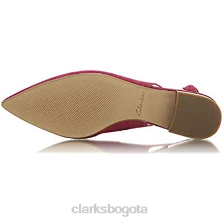 Clarks 0DX8L983 mocasín con tirantes laina 15 para mujer clarks rosa mujer rosa