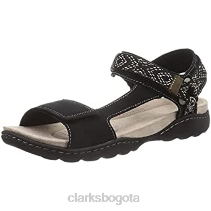 Clarks 0DX8L984 Sandalia sde clarks amanda step negra para mujer mujer negro