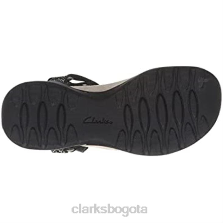 Clarks 0DX8L984 Sandalia sde clarks amanda step negra para mujer mujer negro