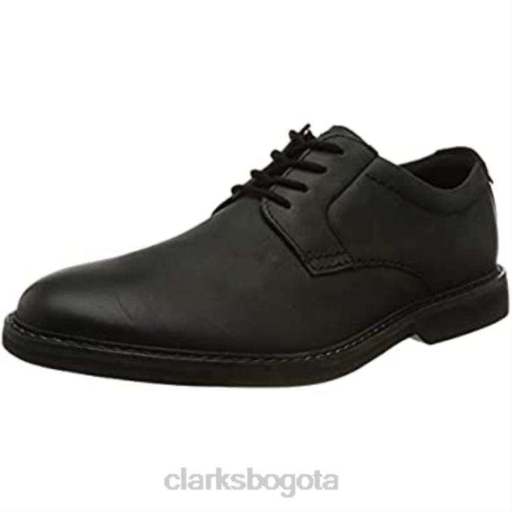 Clarks 0DX8L985 clarks atticus ltlace oxford de cuero negro para hombre hombres cuero negro