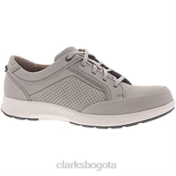 Clarks 0DX8L99 Zapatilla clarks un trail form de nobuk piedra para hombre hombres nubuck de piedra