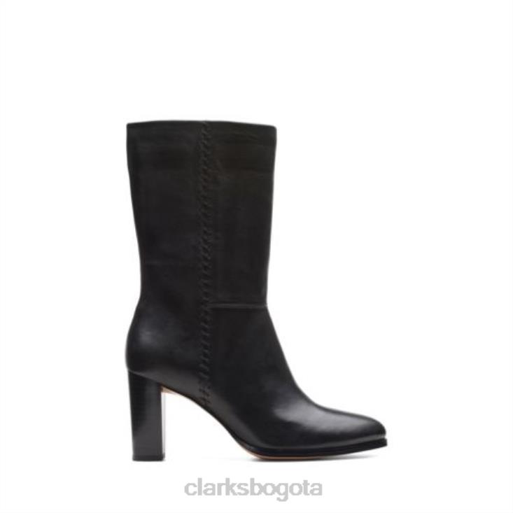 Clarks 0DX8L4099 clarks karamo mid cuero negro unisexo cuero negro