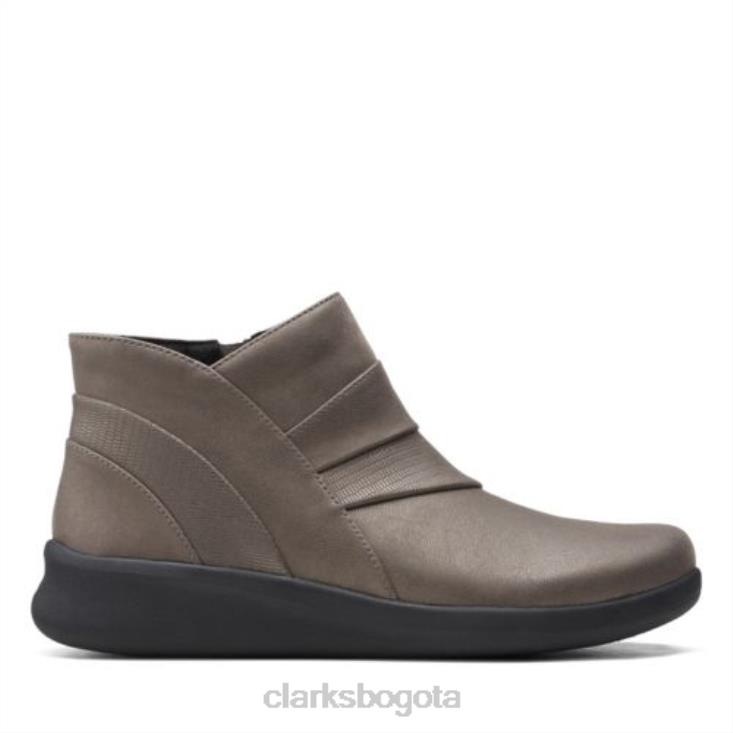 Clarks 0DX8L4121 Clarks peltre oscuro Sillian 20rise unisexo peltre oscuro
