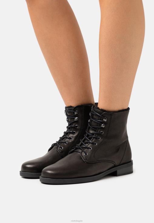 Clarks 0DX8L7078 botines con cordones memi lace negro clarks unisexo negro