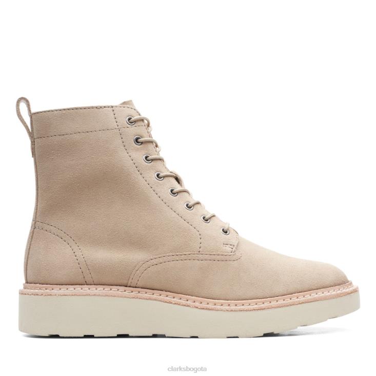 Clarks 0DX8L6461 trace pine gamuza arena clarks gamuza arena mujer gamuza arena