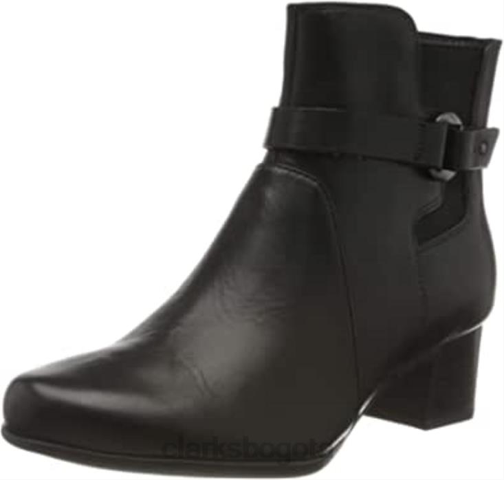 Clarks 0DX8L915 botines clarks un damson de mujer negros mujer negro