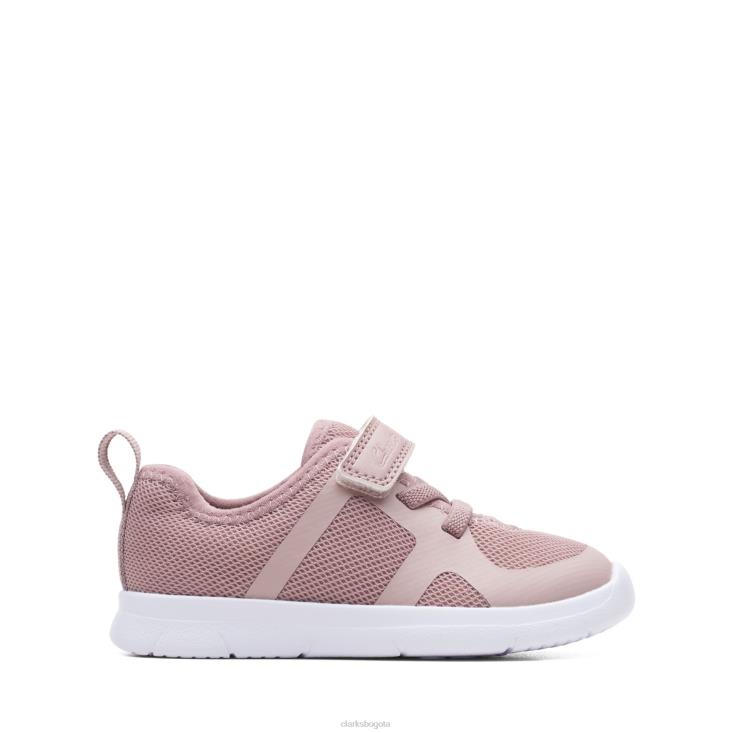 Clarks 0DX8L3781 ath flux t clarks rosa niños rosa