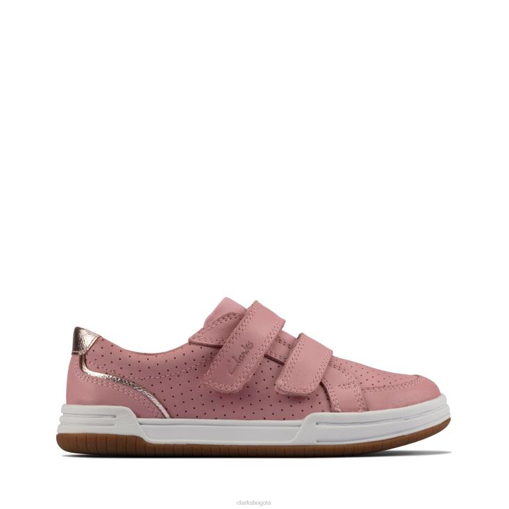 Clarks 0DX8L3793 clarks rosa claro fawn solo k niños Rosa claro