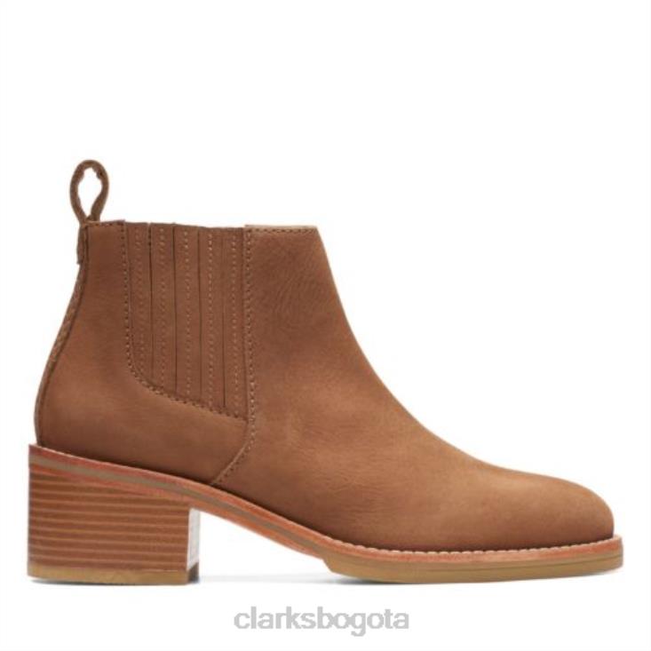 Clarks 0DX8L4190 clarks de gamuza color canela claro con top de colonia unisexo gamuza color canela claro