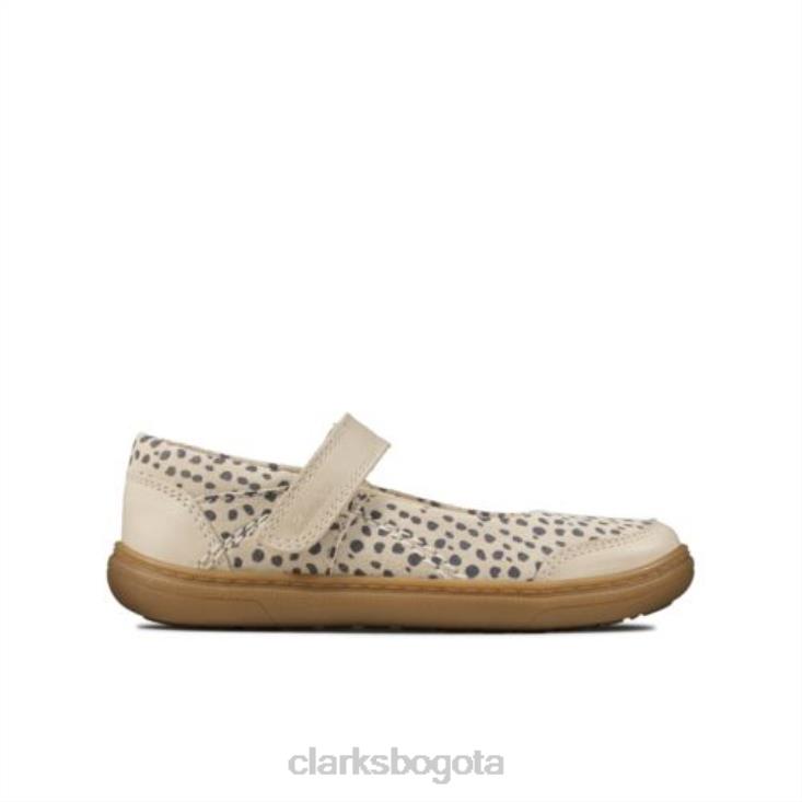 Clarks 0DX8L4737 clarks algodón flash stripe inf f fit unisexo algodón