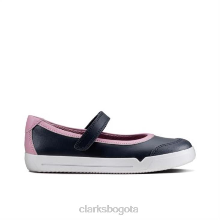 Clarks 0DX8L4739 clarks emery halo inf f fit azul marino unisexo Armada