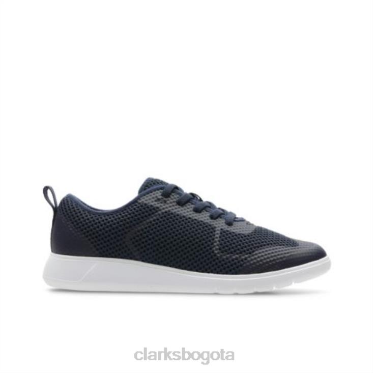 Clarks 0DX8L4974 scape soar jnr g fit clarks sintéticos azul marino unisexo azul marino sintético
