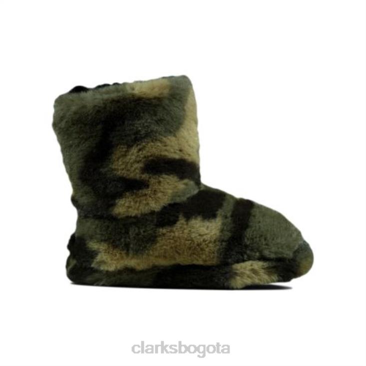 Clarks 0DX8L4977 clarks green fest hop inf g ajuste unisexo verde