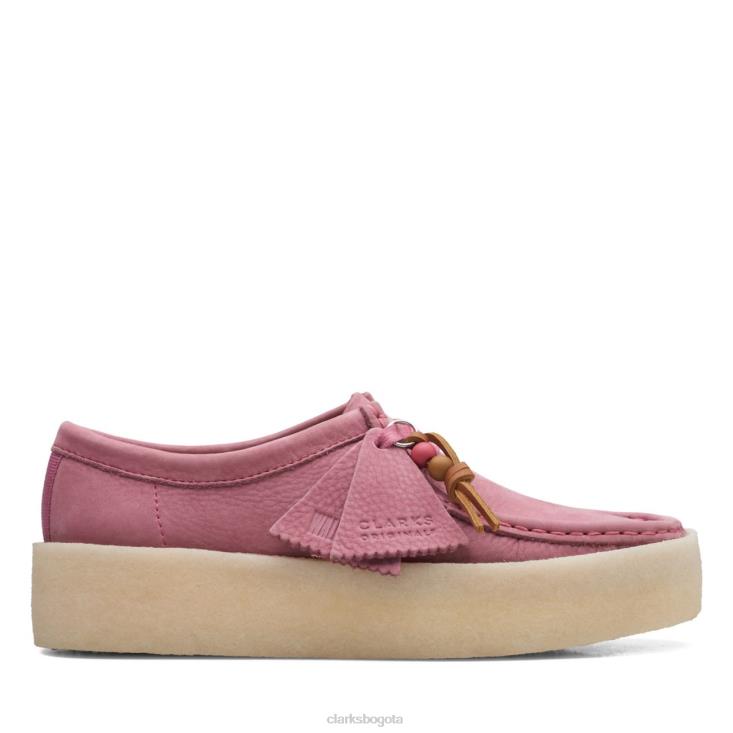 Clarks 0DX8L5175 copa wallabee nubuck rosa clarks nubuck rosa unisexo nubuck rosa