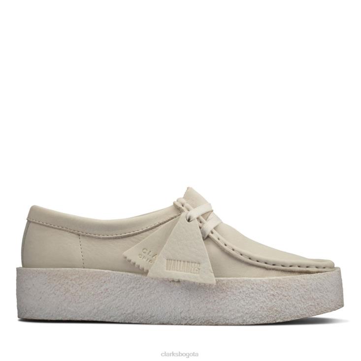 Clarks 0DX8L5178 clarks wallabee cup nobuck blanco nobuck blanco unisexo nubuck blanco