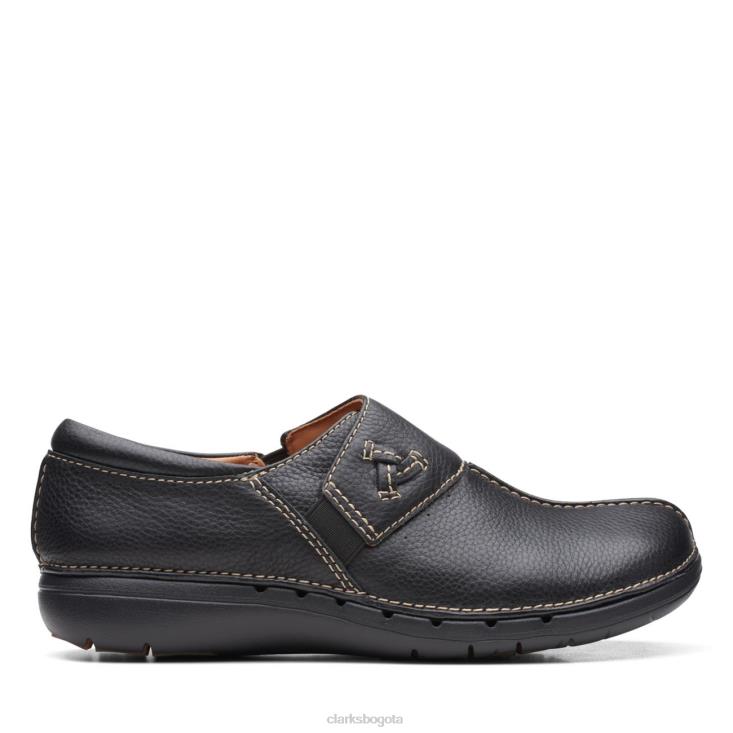 Clarks 0DX8L6135 un loop ave negro clarks negro unisexo negro