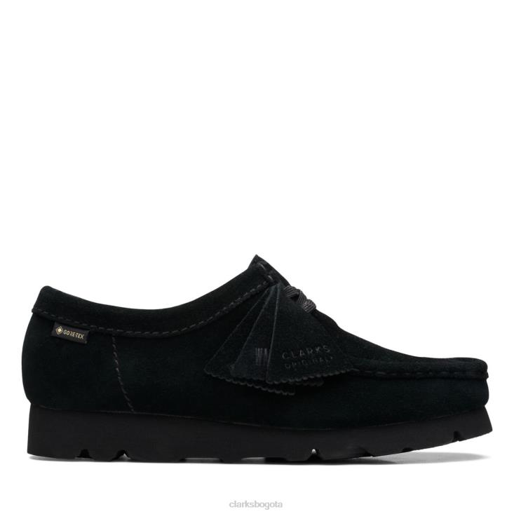 Clarks 0DX8L6154 clarks wallabee gtx ante negro ante negro unisexo ante negro