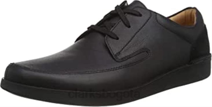 Clarks 0DX8L1694 clarks oakland craft_ derbys de cuero negro para hombre hombres cuero negro