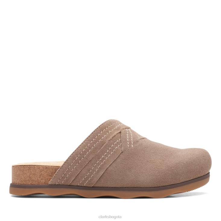 Clarks 0DX8L6349 brynn glide guijarro gamuza clarks guijarro gamuza mujer gamuza guijarro