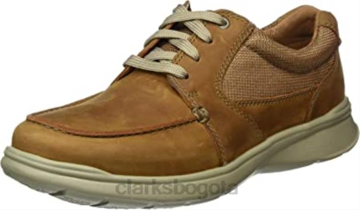 Clarks 0DX8L2963 zapatos derby cotrell lane de hombre marrón tostado combinado lea tostado combinado lea clarks hombres marrón tostado combi lea tostado combi lea