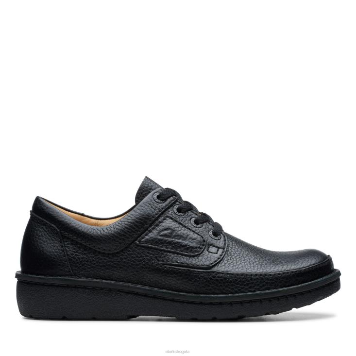 Clarks 0DX8L3435 clarks negros naturaleza ii hombres negro