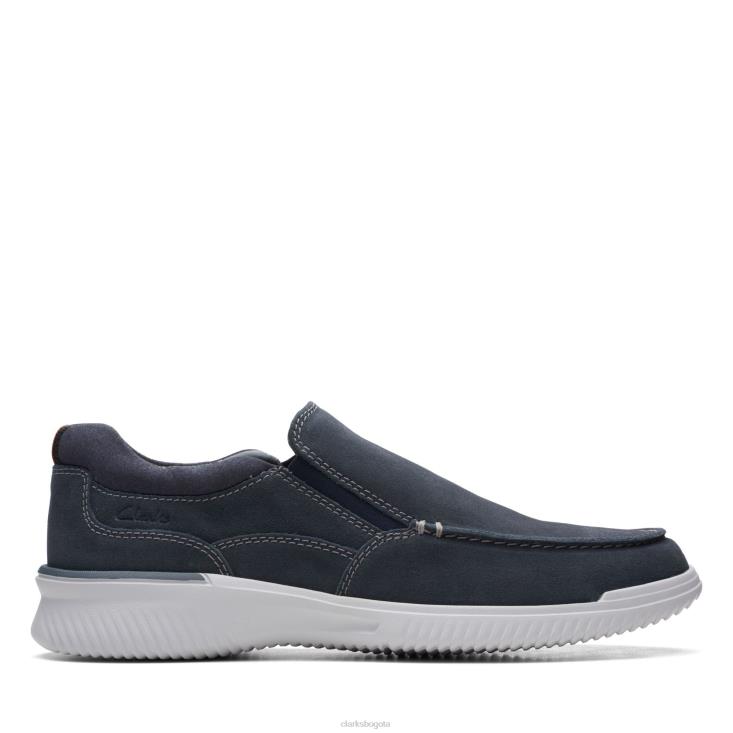 Clarks 0DX8L3470 donaway clarks cerosos azul marino gratis hombres azul marino ceroso