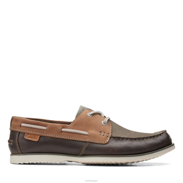 Clarks 0DX8L3748 clarks de encaje noonan tostado oscuro hombres bronceado oscuro
