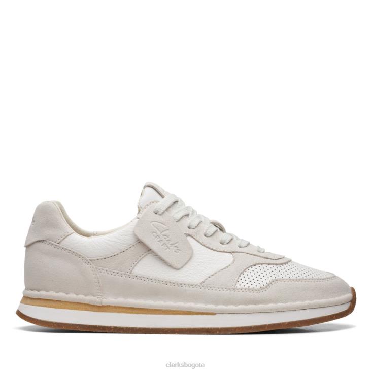 Clarks 0DX8L5541 craft run tor blanco clarks blanco hombres blanco
