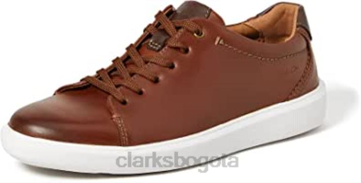 Clarks 0DX8L974 zapatilla baja cambro hombre marrón clarks hombres marrón