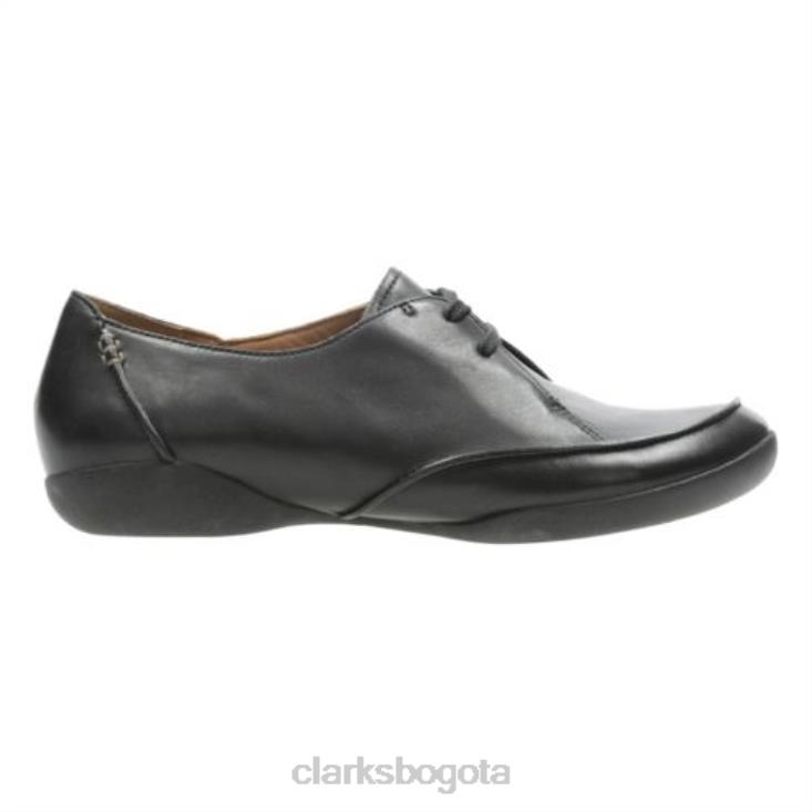 Clarks 0DX8L4065 clarks cuero negro felicia vale unisexo cuero negro