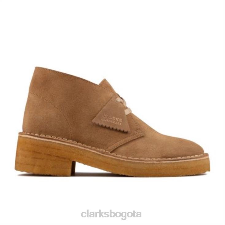 Clarks 0DX8L4176 clarks ante arena oscuro arisa desert unisexo gamuza arena oscura