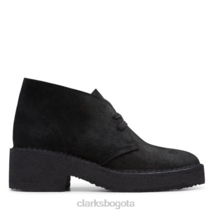 Clarks 0DX8L4180 clarks del desierto sde arisa negros unisexo negro