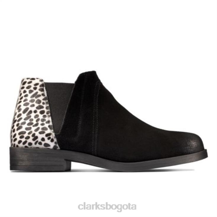 Clarks 0DX8L4221 demi2 beat clarks dálmata negro unisexo dálmata negro