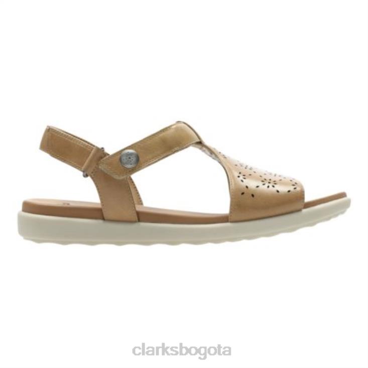 Clarks 0DX8L4283 clarks bronceado un reisel mae unisexo broncearse