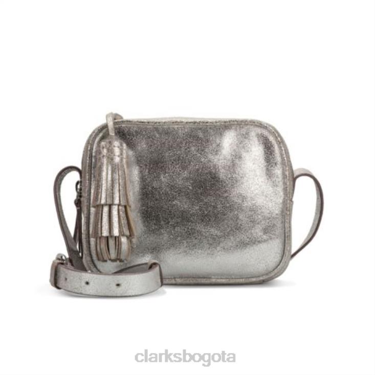Clarks 0DX8L4312 clarks topsham mila plata unisexo plata