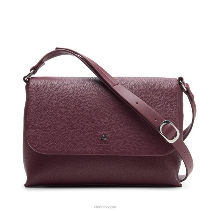Clarks 0DX8L5387 merlot clarks cosecha correa merlot unisexo merlot