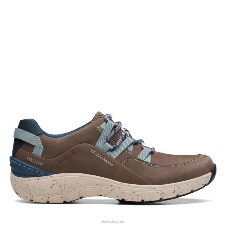 Clarks 0DX8L6137 clarks taupe combi wave range ap taupe combi unisexo combinación color topo