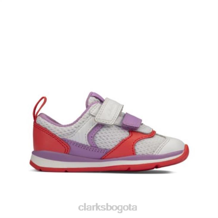 Clarks 0DX8L4729 clarks lila combi ferris run fst g fit unisexo combinación lila